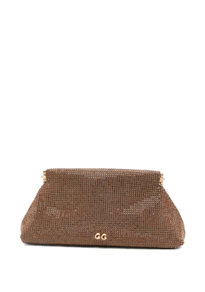 Cult Gaia Lillia embellished clutch bag - Gold