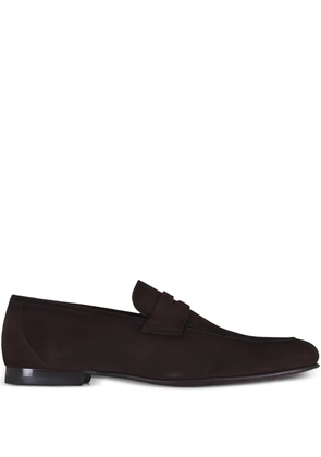 To Boot New York Aldrin suede loafers - Brown