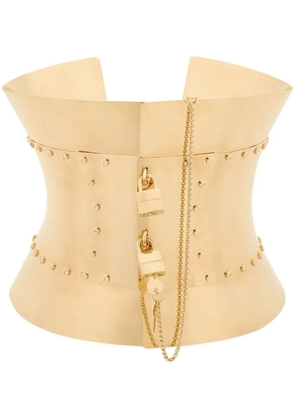 Dolce & Gabbana padlocks corset belt - Gold