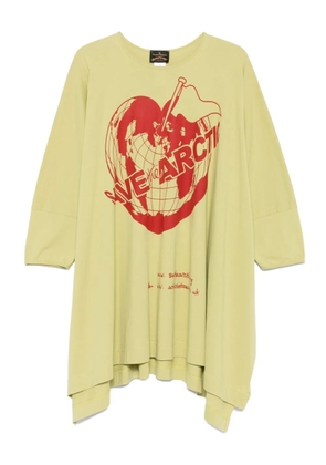 Vivienne Westwood Pre-Owned 2014 printed T-shirt dress - Green