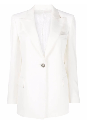 Philipp Plein embellished single-breasted blazer - White