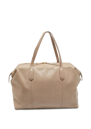Lancel Boston Weekender travel bag - Neutrals