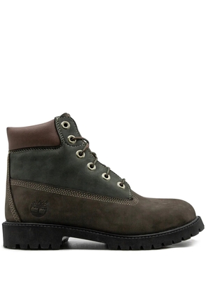 Timberland 6 Inch Premium 'Dark Brown/Green' boots