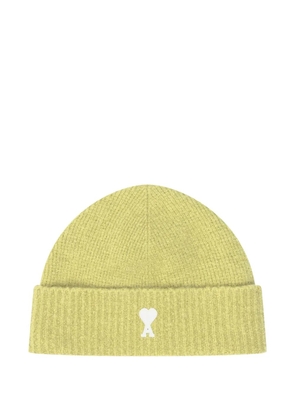 AMI Paris Ami de Coeur beanie - Yellow