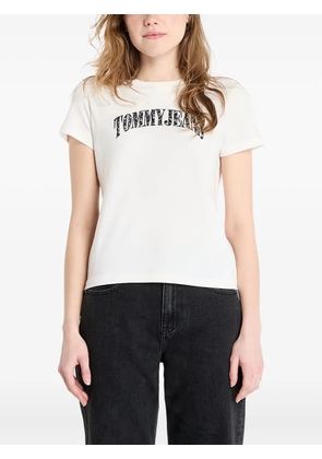 Tommy Jeans logo-detail T-shirt - White