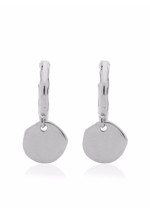 Monica Vinader Siren Muse huggie earrings - Silver