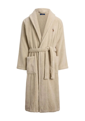 Polo Ralph Lauren shawl-collar terry bathrobe - Neutrals