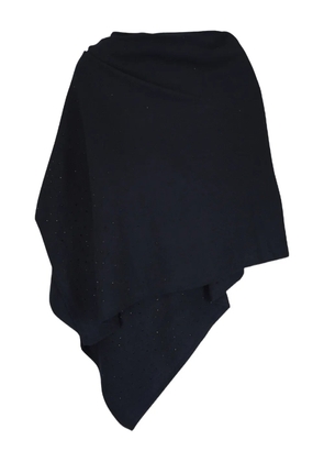 Kinross Cashmere cashmere cape - Black