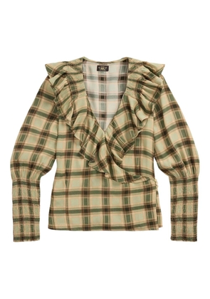 Ralph Lauren RRL checked blouse - Green