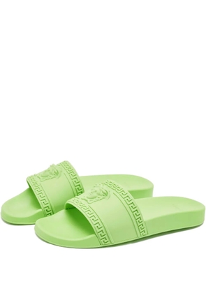 Versace Pre-Owned Medusa detail flip-flops - Green