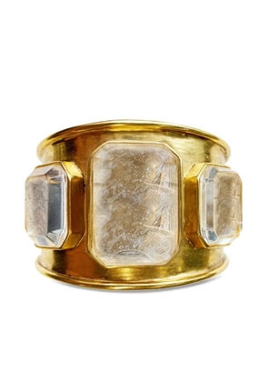 Goossens embellished cuff bracelet - Gold