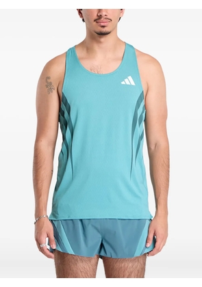 adidas Adizero Archive logo tank top - Blue
