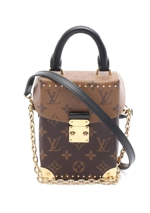 Louis Vuitton Pre-Owned 2021 monogram studded box tote bag - Brown
