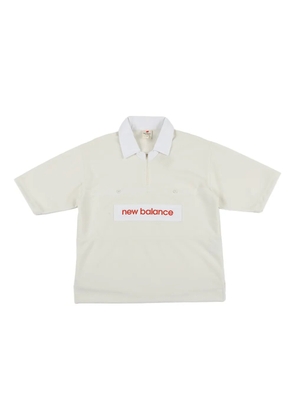 New Balance zip polo shirt - Neutrals