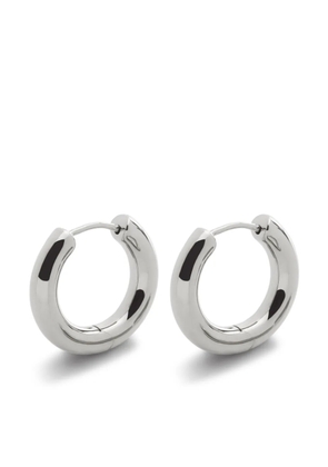 Monica Vinader Small Essential Click silver hoop earrings