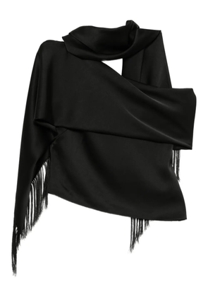 Monse asymmetric scarf top - Black