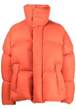 AMBUSH high-collar padded short jacket - Orange