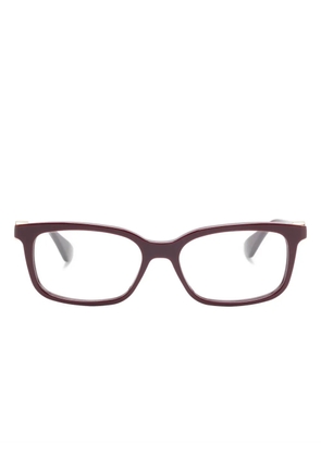 Cartier Eyewear rectangle-frame glasses - Red