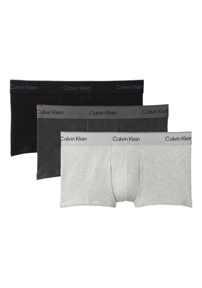 Calvin Klein Underwear logo waistband 3-pack boxer briefs - Grey
