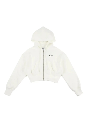 Nike NSW Phoenix full-zip fleece hoodie - White