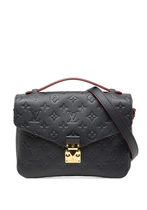 Louis Vuitton Pre-Owned 2018 Monogram Empreinte Pochette Metis satchel - Blue