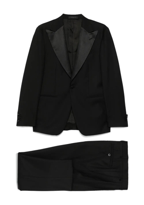 Corneliani single-breasted dinner suit - Black