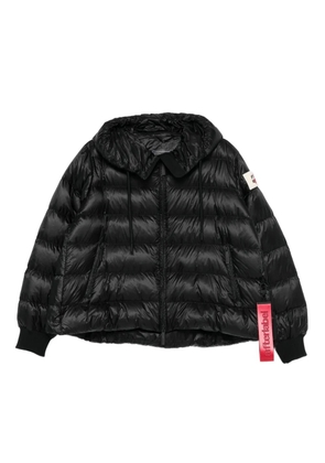 AFTER LABEL Blaine hooded quilted jacket - Black