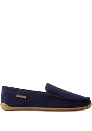 Polo Ralph Lauren Brenan embroidered loafers - Blue