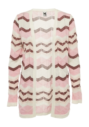 Missoni Pre-Owned chevron-knit cardigan - Pink