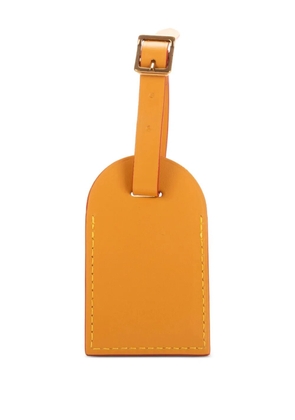 Louis Vuitton Pre-Owned 2000 leather luggage tag - Yellow