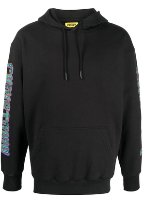MARKET peace symbol print hoodie - Black