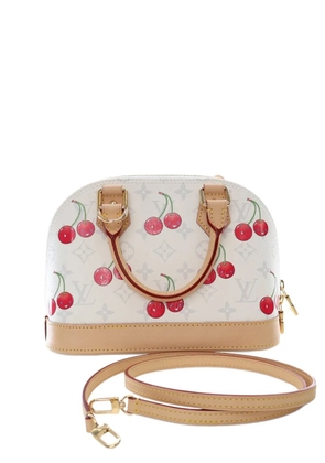 Louis Vuitton Pre-Owned 2021-2025 Takashi Murakami Monogram Cherry Alma BB satchel - White