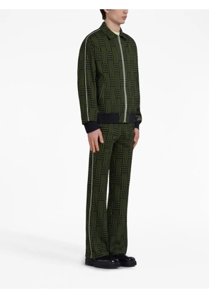 Marni logo-print cotton T-shirt - Yellow