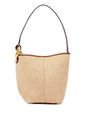 JW Anderson small Corner bucket bag - Neutrals