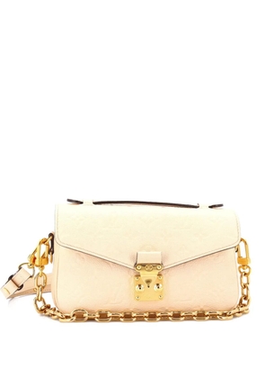 Louis Vuitton Pre-Owned Pochette Metis Monogram Empreinte Leather East West crossbody bag - Neutrals