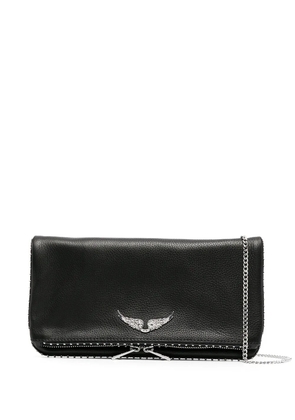 Zadig&Voltaire studded clutch bag - Black