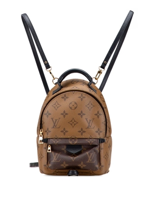 Louis Vuitton Pre-Owned 2017 Monogram Reverse Mini Palm Springs backpack - Brown