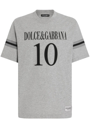 Dolce & Gabbana logo-print T-shirt - Grey