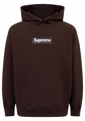 Supreme Box Logo hoodie - Brown