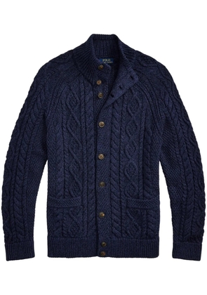 Polo Ralph Lauren Aran-knit cardigan - Blue
