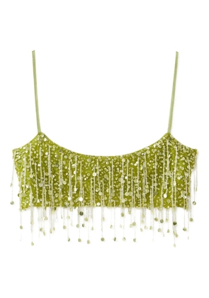 Asta Resort Yasmin beaded bralette - Yellow