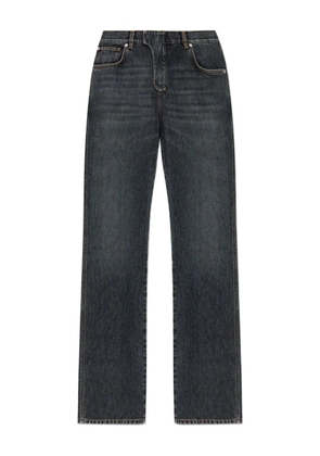 Balmain logo-patch jeans - Grey