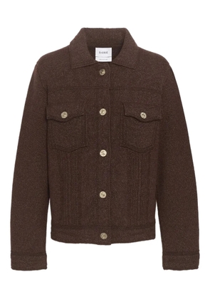 Barrie knitted jacket - Brown