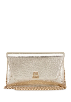 Akris grained leather crossbody bag - Gold