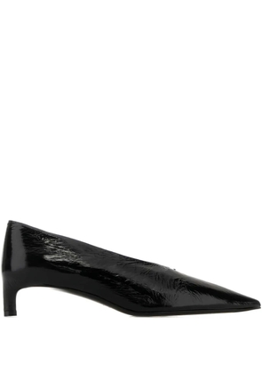 Jil Sander 40mm leather pumps - Black