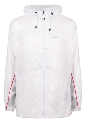 Supreme ripstop hooded windbreaker - White
