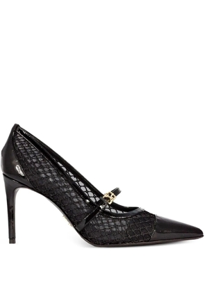 Sergio Levantesi mesh strap pumps - Black