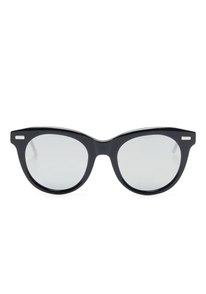 Thom Browne Eyewear geometric-frame sunglasses - Black