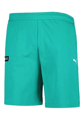 PUMA x Mercedes AMG Petronas F1 Team logo-print track shorts - Green