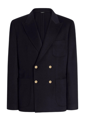 Dolce & Gabbana double-breasted pocket jacket - Blue
